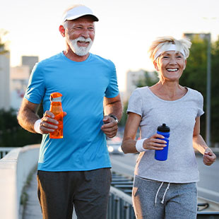 Photo of Couple Jogging